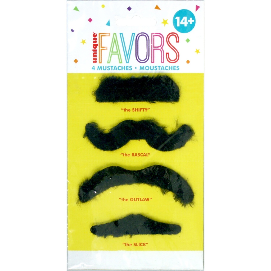 4 Moustaches