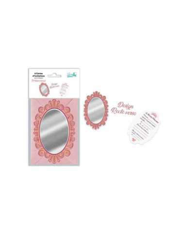 CARTES DINVITATION X6 PRINCESSE