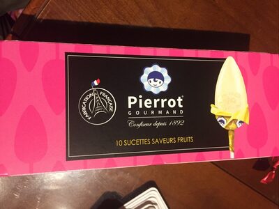 [ANDROS.1430] 10 Sucettes Fer Lance FRUITS
